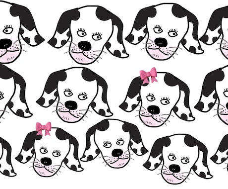 愛犬イラストやお好きな動物のイラストをお描きします 愛犬．動物イラスト、壁紙イラスト、オリジナルグッズ作成に イメージ1