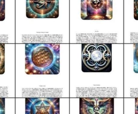 世界のスピリチュアルシンボル＆護符をお届けします ✳️美麗グラフィック＋解説PDF（プリントOK） イメージ2