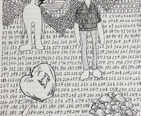 ボールペンで絵をかきます 抽象的なイメージを形で表したい方 イメージ2