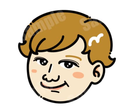 懐かしい感じのアイコン描きます 案外似てる！？インパクトのあるアイコンをお描きします！ イメージ1