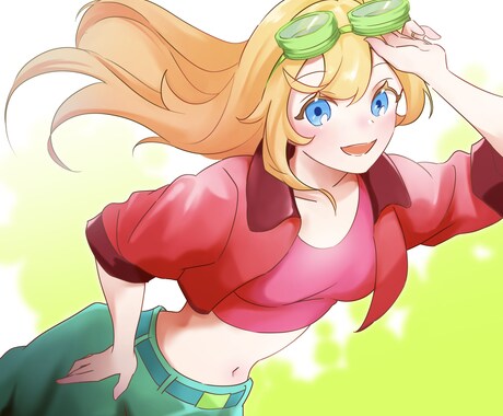 即日納品！ハッキリとした目立つキャラクター描きます 最短1日で納品！動きのあるキャラクターを描きます！ イメージ2
