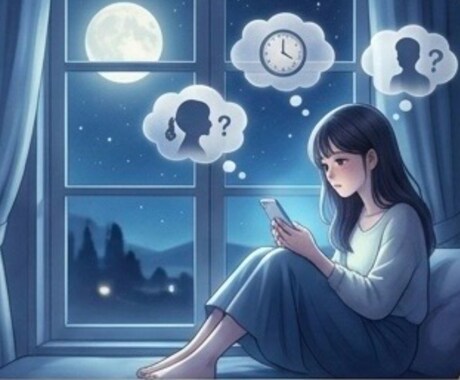 霊視で音信不通の相手の本音を視ます 連絡が途絶えた理由と今後の可能性を鑑定 イメージ2