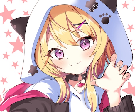 アイコン、一枚絵☆立ち絵、目を引くイラスト描きます イリアム、サムネ、live2D、YouTube、歌ってみたも イメージ1