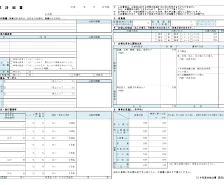 魔法の創業事業計画書の雛形を作ります 日本政策金融公庫の融資を通す！（創業前の方限定） イメージ2