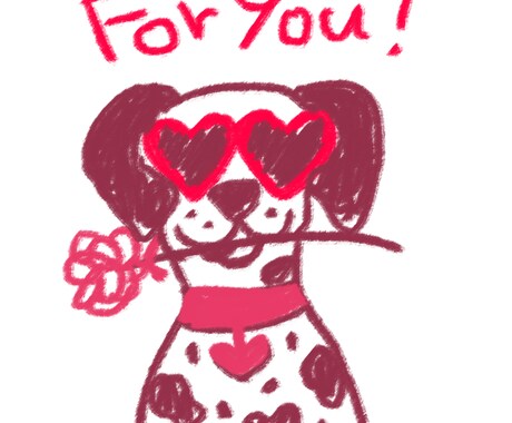 海外風ゆるくて愛のあるSNSアイコン・挿絵描きます 海外テイストでSNSに彩りを添えて イメージ2