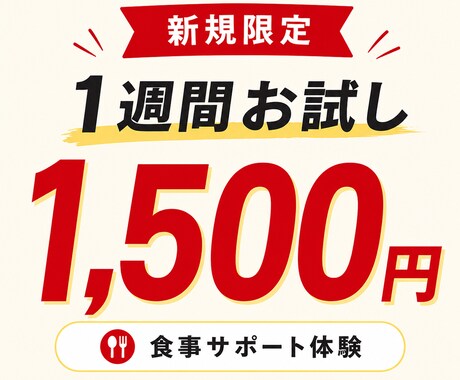 お試し1週間！食べて痩せる食事を毎日サポートします 【新規の方限定】元教員×大会優勝トレーナーが毎日サポート イメージ2