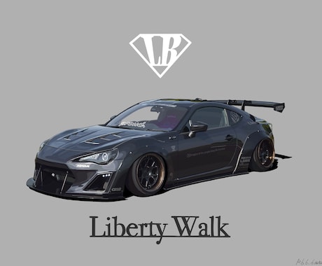 あなたの愛車をリアルにイラスト化します 写真を元に愛車をリアルにイラスト化します！ イメージ1