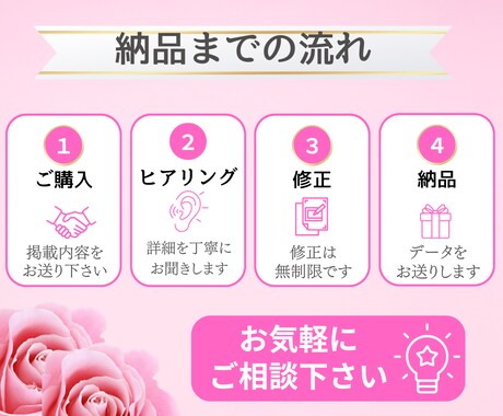 ペライチでLP制作！原稿サポートいたします 飲食、美容、イベント、セミナー、求人、スクールなど！ イメージ2