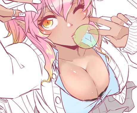 ラフ制作致します お手軽なラフ画のご提供を致します！ イメージ2