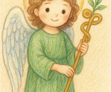 Rafael⭐︎イラストとメッセージをお伝えします ラファエル⭐︎大好評⭐︎ハンドメイドのイラスト＆メッセージ イメージ1