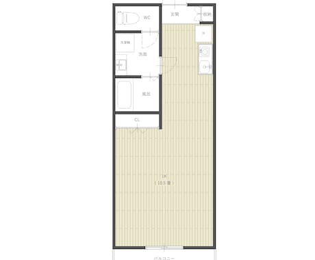 見やすいおしゃれな間取り図を作成します 手書き・写真・PDFから、分かりやすい間取り図に仕上げます イメージ1