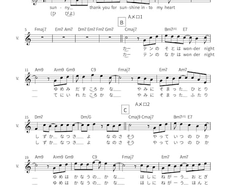 楽譜を作ります 「この曲の楽譜が欲しい…」といったお悩みを解決します！ イメージ2