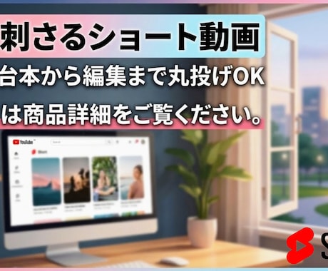 心に刺さるショート動画制作します