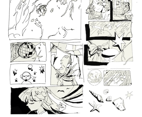 ファッショナブルでスタイリッシュなペン画描きます ファッション雑誌のようなスタイリッシュなペンイラスト！ イメージ2