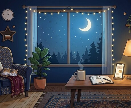 電話が苦手な方へ★夜のモヤモヤや愚痴を聴きます 説教は一切なし。スマホを打つだけで心がスッと軽くなります イメージ1