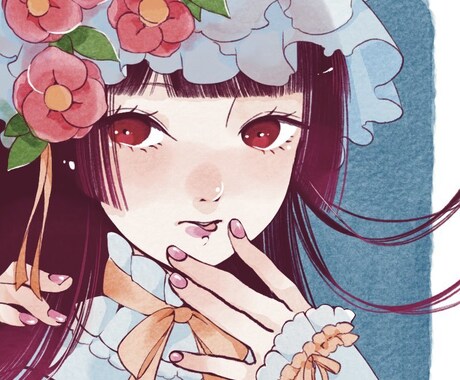 SNSアイコン作成いたします レトロ可愛い目を惹くイラスト製作します! イメージ2
