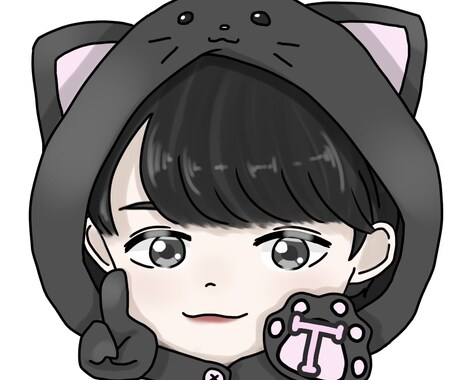 かわいい雰囲気のイラストを承っております 1月、2月お試し価格での提供です☺︎ イメージ2