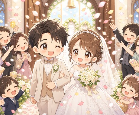 結婚式の友人代行などをさせて頂きます 結婚式の友人代行として依頼者様のニーズに沿ったサービスを提供 イメージ1