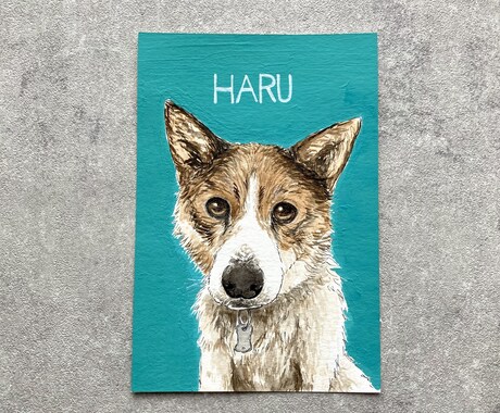 あなたの可愛いペット様の似顔絵お描きします 【世界にひとつだけ】うちの子似顔絵 イメージ1