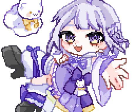 ドット絵作ります 可愛らしいドット絵キャラクターやアイテムを描きます イメージ2