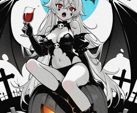 2～約4頭身オリジナルイラストを作成致します アイコン、IRIAM等の立ち絵、グッズ用などに イメージ2