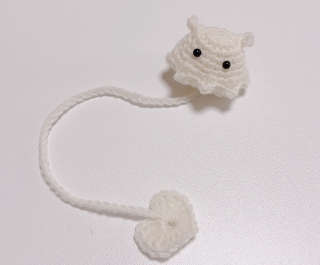 めんだこのブックマーカー作ります お好きなお色、長さで、めんだこのブックマーカーをつくります！ イメージ2