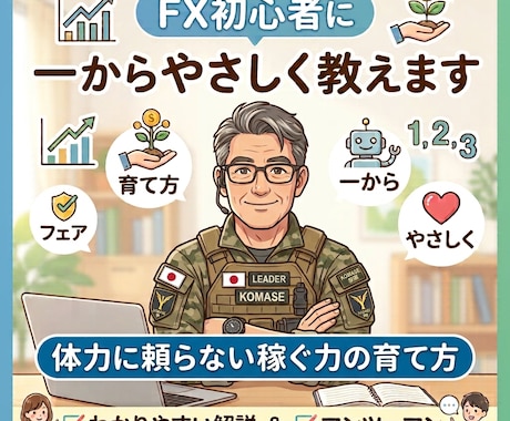 FX初心者に一からやさしく教えます 老後不安を減らす、体力に頼らない稼ぐ力の育て方 イメージ1