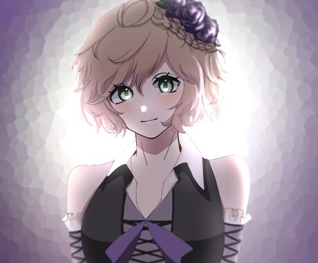 お手頃価格ですぐに提供。イラスト描きます アイコンなどに使える上半身のみのイラストを描きます。 イメージ1
