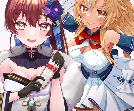 活動者様へおすすめ★等身イラスト作成します Vtuberさんや活動者さんへおすすめ。イラスト制作します！ イメージ2