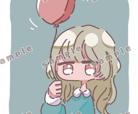 かわいい絵柄が好きな人へかわいい絵柄描けます あなたのキャラ描きます アイコンオーダー イメージ2