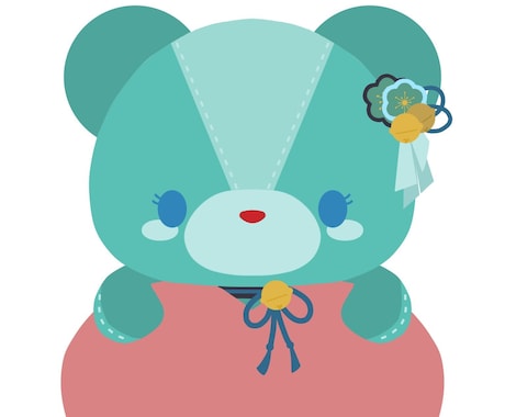 可愛いぬいぐるみイラスト描きます 世界に一つだけのぬいぐるみイラスト作成します イメージ2