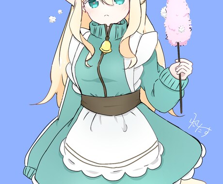 あなたのオリジナルキャラのイラストを描きます 商用利用可!アイコン、サムネ、グッズイラストなどに イメージ2