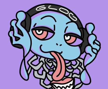 カートゥーンっぽいキャラアイコン描きます 他とは少し変わったテイストのアイコンはいかがでしょうか？ イメージ2