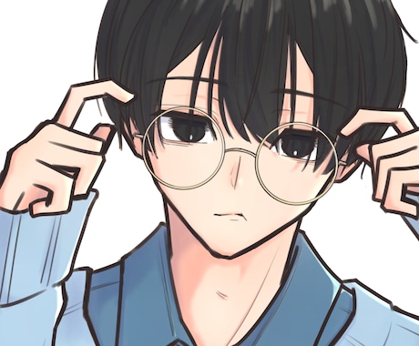 立ち絵、アイコンに使用できるイラスト描きます 自分だけのかっこいいイラスト。 イメージ2