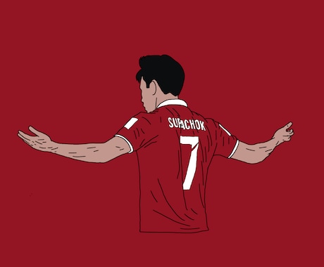 サッカーの写真をオシャレなイラストにします アイコン・壁紙作成(サッカー以外も可) イメージ2