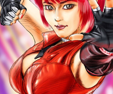 水彩画風や色鉛筆でのリアルな似顔絵描きます 漫画ディフォルメしたリアルな似顔絵御描きします。 イメージ2