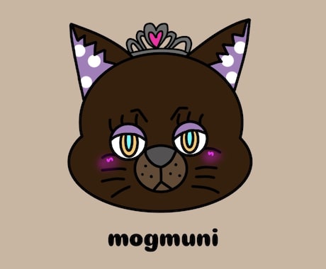 みんなに愛されるキャラクターを提供します 耳のドット柄がチャームポイントの動物たち イメージ2