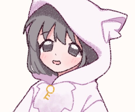 かわいいを極めたイラストをおえかきします 個性豊かなえんぴつのようなタッチ イメージ1