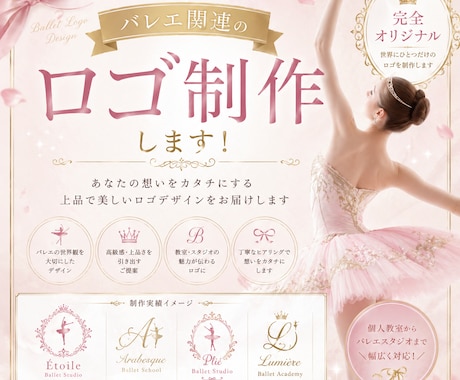 ロゴ制作いたします ブランドのイメージに沿ったロゴを制作いたします。 イメージ1