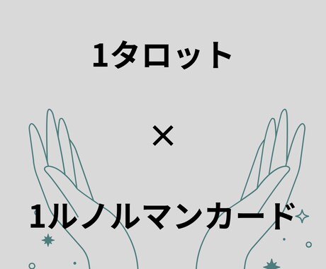 質問1件に全力回答します タロットとルノルマンで今必要な対策をお伝えします イメージ2