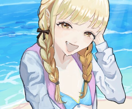 アイコンや動画用サムネイルなどなんでも描きます アニメや漫画のイラスト寄りで基本的になんでも描けます イメージ2