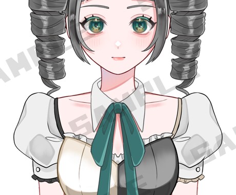 一枚絵、立ち絵、アイコンなどのイラストを提供します キャラクターデザインなどもお任せください！ イメージ2