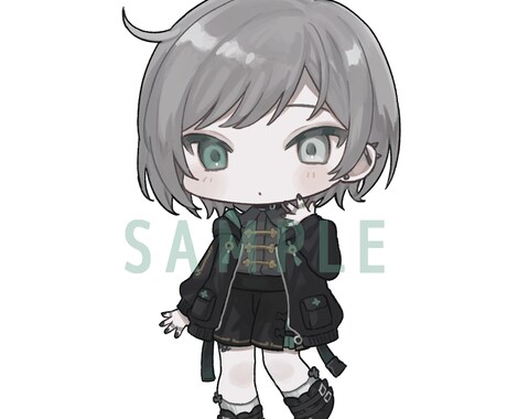 ミニキャラ制作いたします 可愛いデフォルメお描きします。配信活動/グッズ等に！ イメージ2