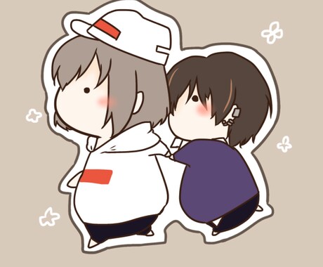デフォルメ化LINEアイコンつくります 写真を元に緩いイラストを描きます！ イメージ1