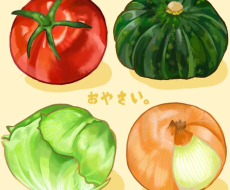 美味しそうな食べ物・料理のイラストを作成します ほんわかした雰囲気♪メニューやチラシ等にお使いいただけます！ イメージ2