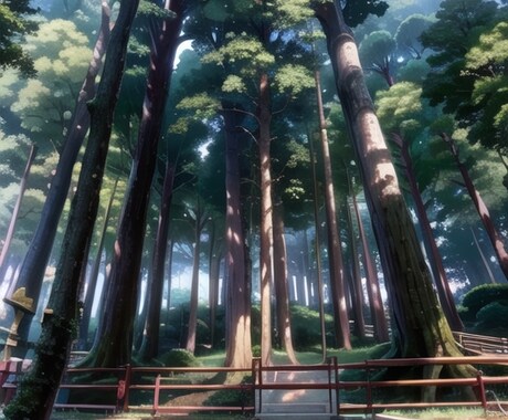 宜しくお願いします 山の景色をイラスト加工しました イメージ2