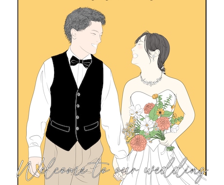 繊細なタッチでお客様の結婚式を彩ります ウェルカムボード/インテリアとしてもご使用いただけます。 イメージ2