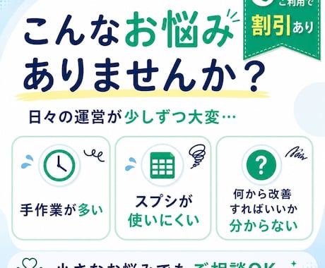 EC運営のよろず相談・作業を承ります 作業・相談・改善をまるごと伴走！ イメージ2