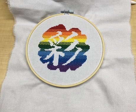 好きなデザインを刺繍します お好きな柄を刺繍します。ワンポイントデザインも可能です。 イメージ2