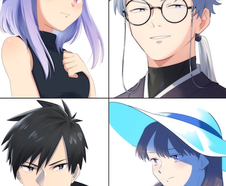 7月・８月限定お試し価格で高品質なイラスト描きます かっこいい～かわいいまであなたの見たいを形にします！ イメージ2
